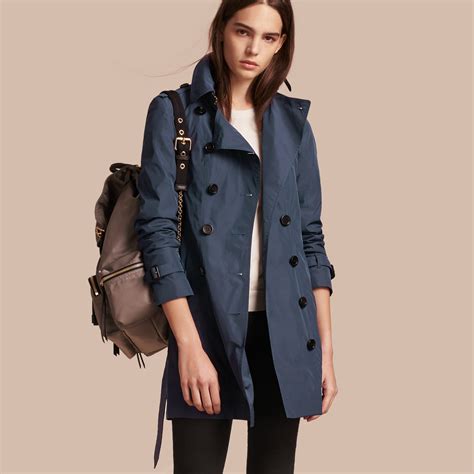 navy burberry trench coat|burberry trench coat clearance.